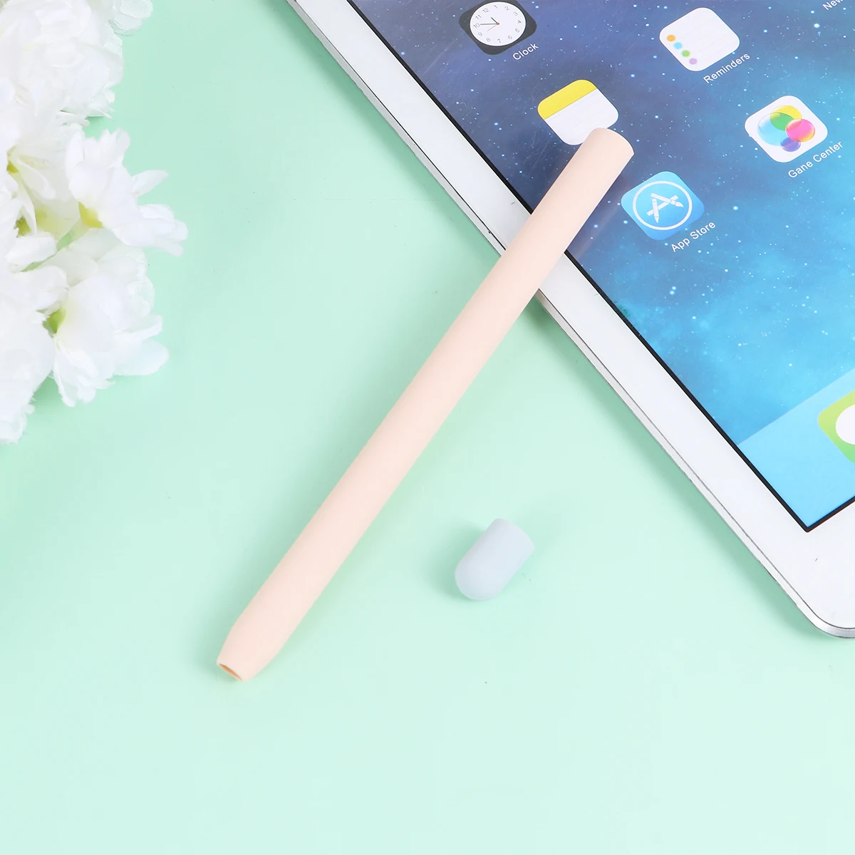 

Pen Silicone Protective Cover For Stylus Pencil Cap Compatible With Apple Pencil
