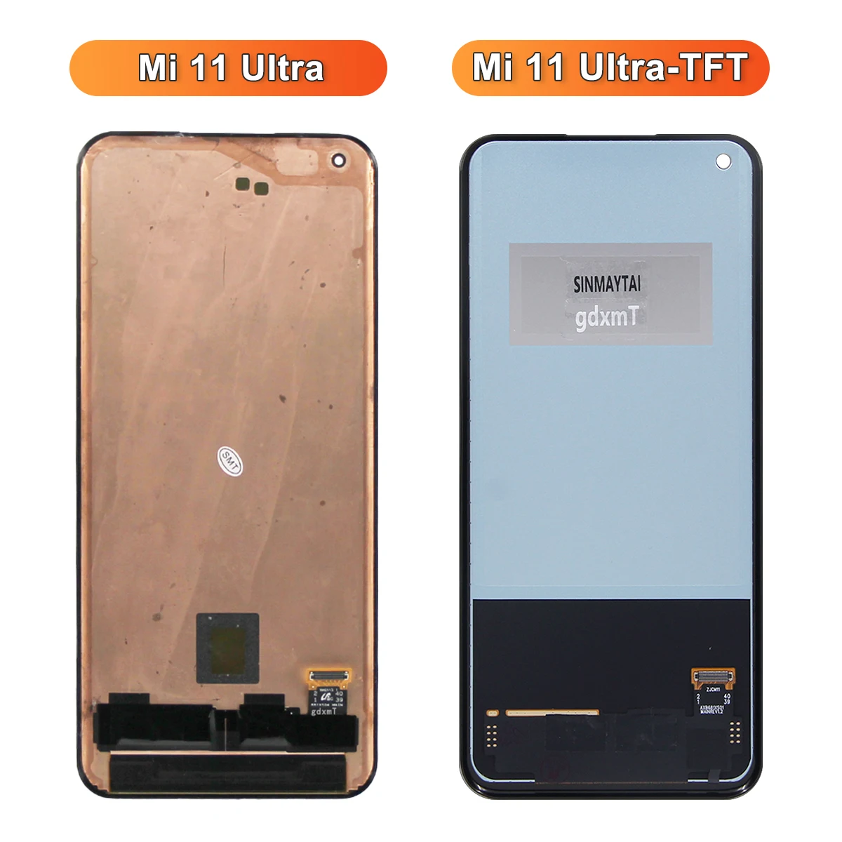 For Xiaomi Mi 11 Ultra 6.81''For  Mi11 Ultra M2102K1G M2102K1C LCD Display Touch Screen Digitizer Assembly Replacement image 3