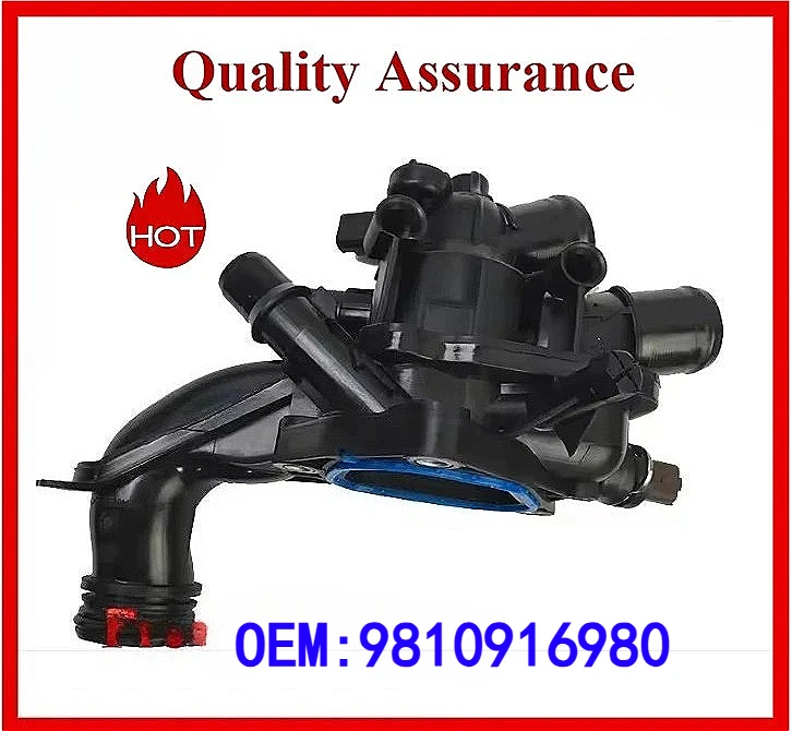 

Thermostat Housing Assembly 9808646980 1336CE 1336.CE For Peugeot 207 208 2008 308 3008 508 Engine water outlet chamber 1.6THP