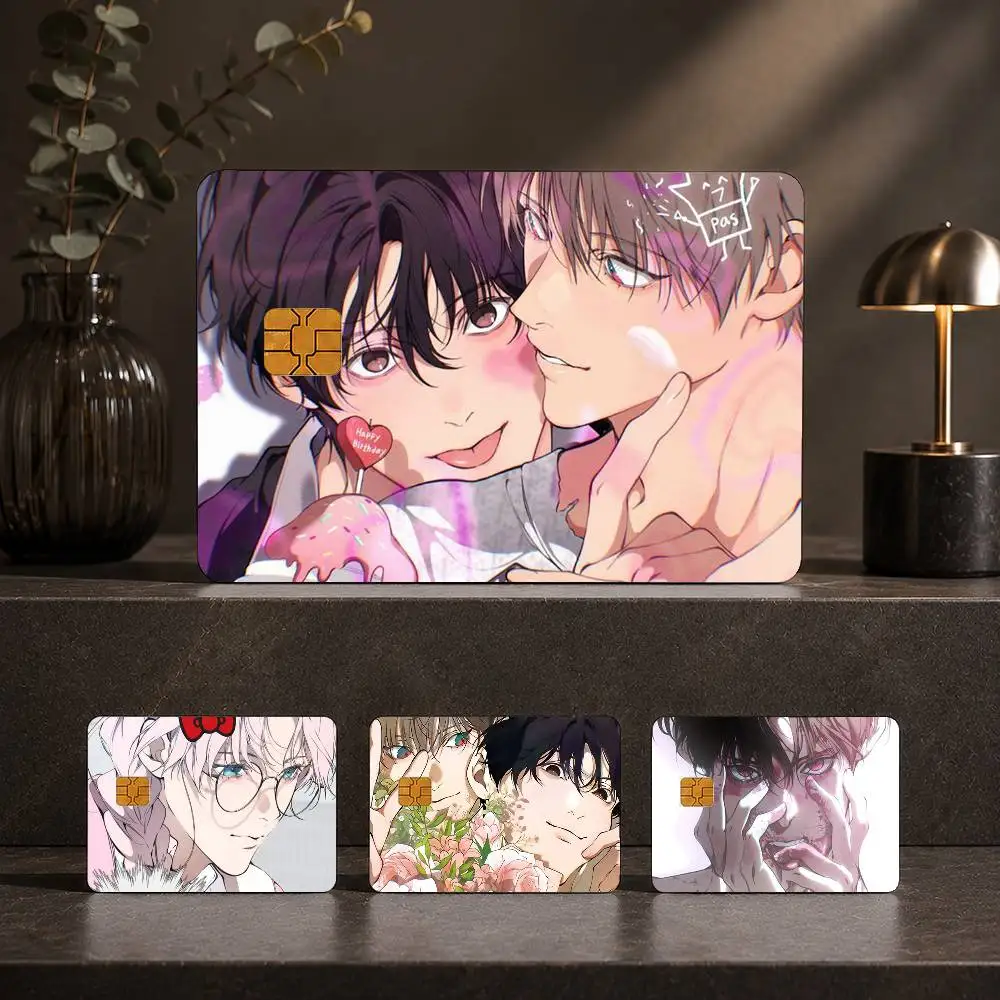 Lost In The Cloud Manga Sticker Film Tape Skin for Credit Card Debit Card Waterproof Stickers