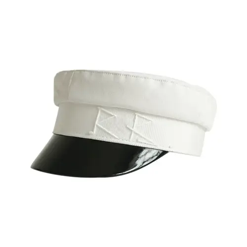 Y2K Brand Collection Chic PU Cotton Newsboy Hats for Women Flat Militray Caps Baker Boy Hat with Logo Sombreros De Mujer - Image 9