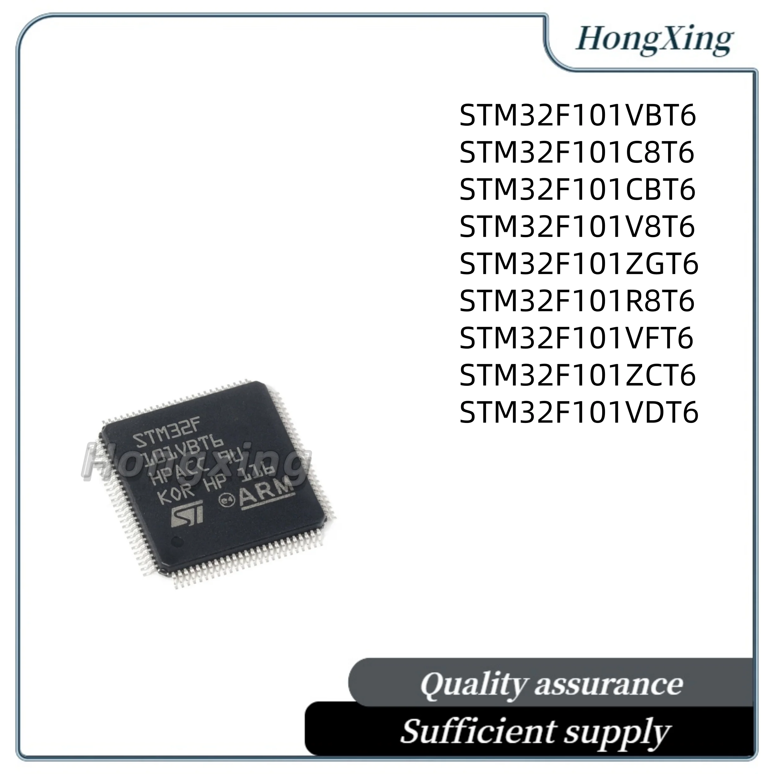 STM32F101VBT6 STM32F101C8T6 STM32F101CBT6 STM32F101V8T6 STM32F101ZGT6 STM32F101R8T6 STM32F101VFT6 STM32F101ZCT6 STM32F101VDT6