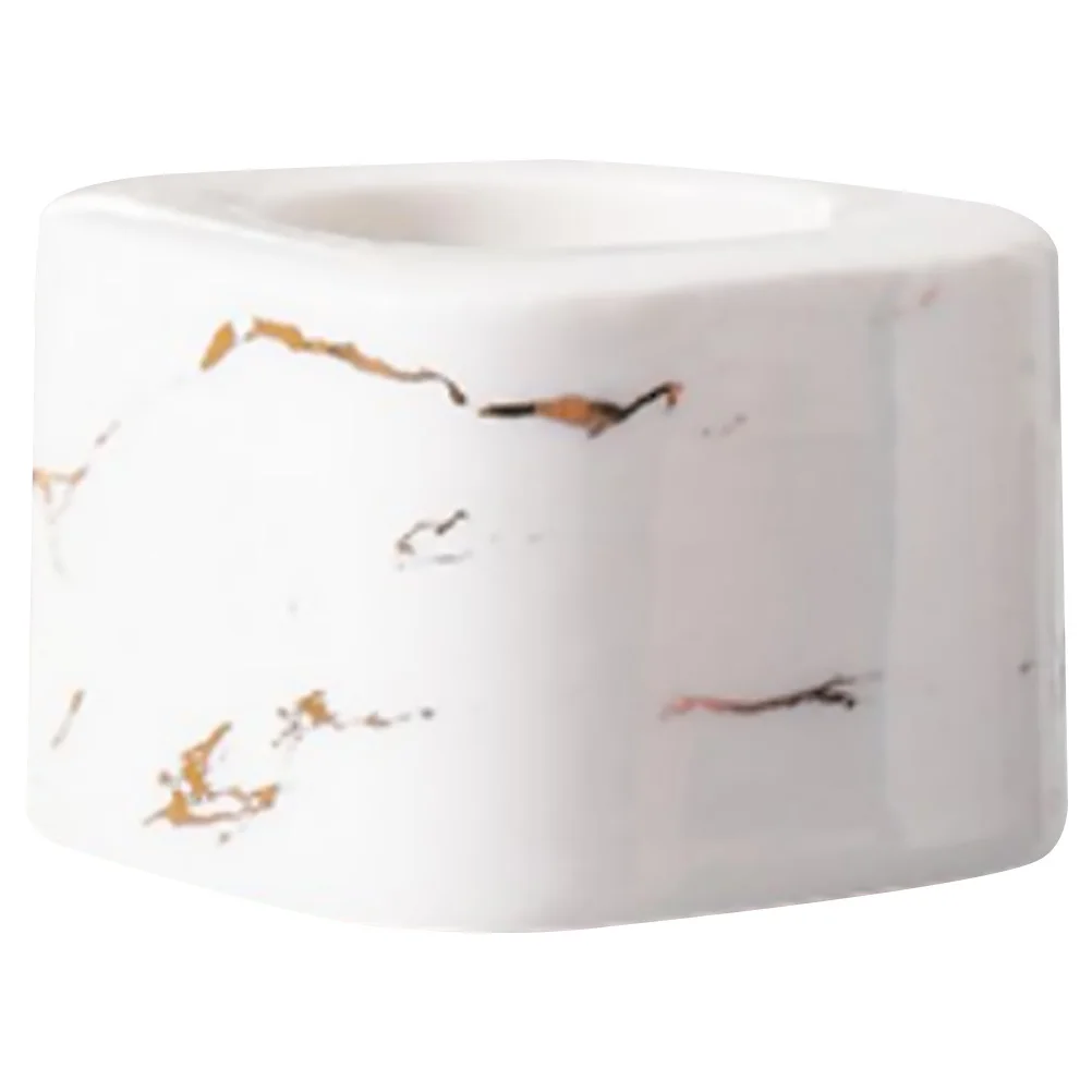 

Household Ceramic Electric Toothbrush Holder Bathroom Electric Toothbrush Stand Marble Grain Storage Rack Organizer