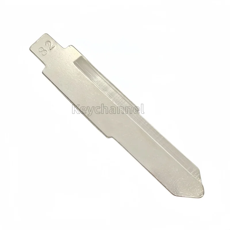 keystar 10pcs Metal Car Key Blade 82# KD Flip Remote Blade VVDI Blank Key Head for KEYDIY XHORSE Remote for Wuling Chinese Car