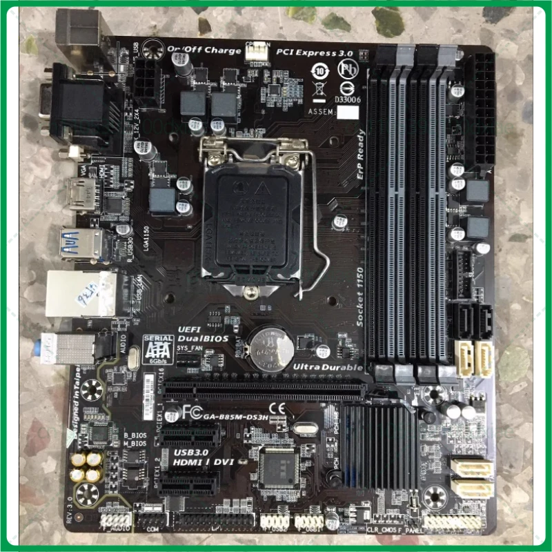 

Used For GIGABYTE GA-B85M-DS3H motherboard