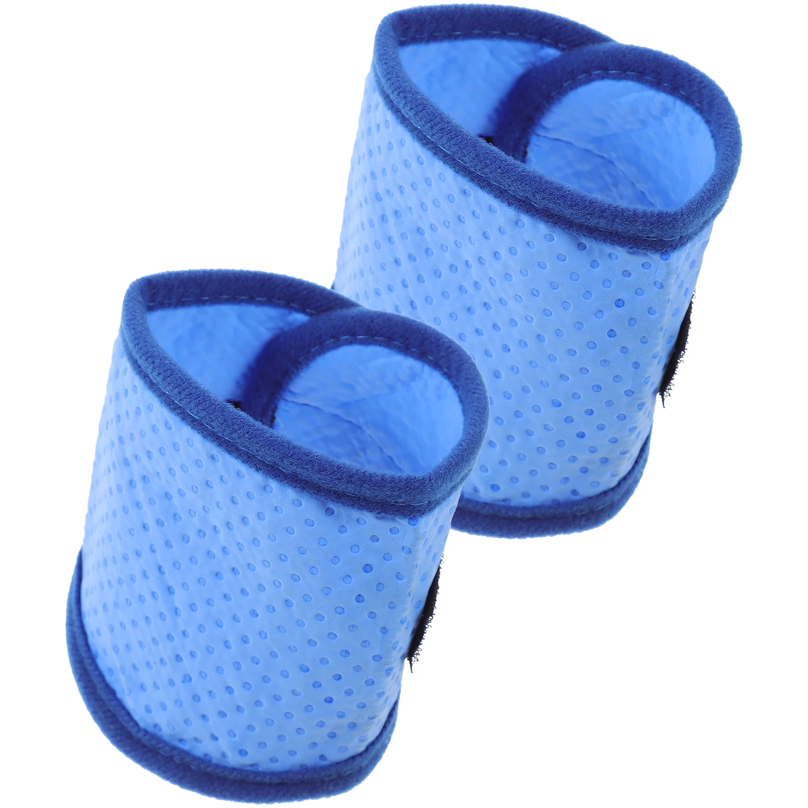 

2Pcs Pet Ice Pad Collar Dog Cooling Scarf Neck Bandana Small Blue S Summer Puppy Cooling Effect Pet Accessories Dog Ice Scarf