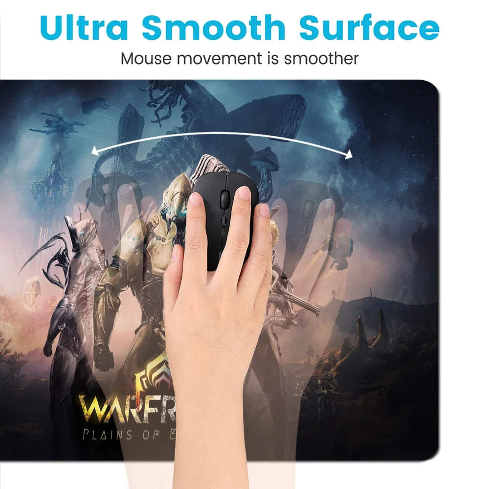 Warframes Gamer Cute Natural Rubber Gaming mousepad Desk Mat Size per Game Keyboard Pad per Gamer