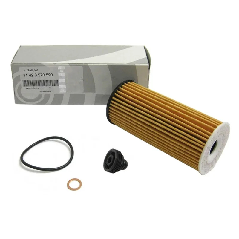

Масляный фильтр двигателя 11428570590 для BMW F45 F46 I12 F48 Mini Cooper F54 F55 F56 F57, OEM-фильтр для автомобиля
