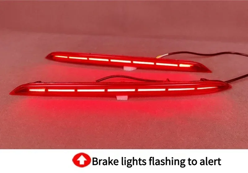 For Buick Envision Plus 2026 Car Rear Bumper Light Reflector Upgrade LED Driving Brake Warning Light Pilot Light Car Accessories detail image 8