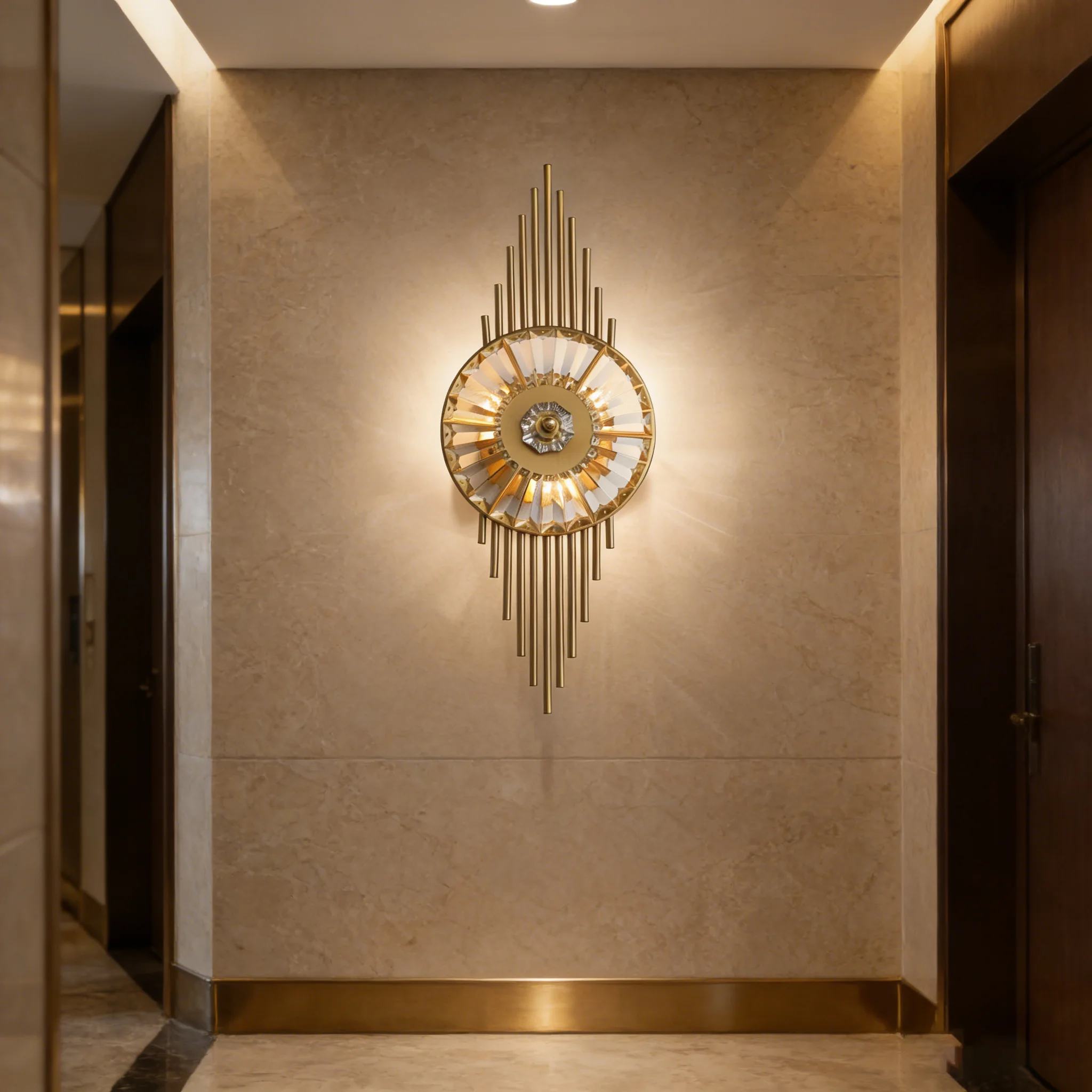 

Modern Luxury Crystal Wall Lamp Nordic Style Living Room Corridor Stairway Lighting Hotel Restaurant Decorative Illumination