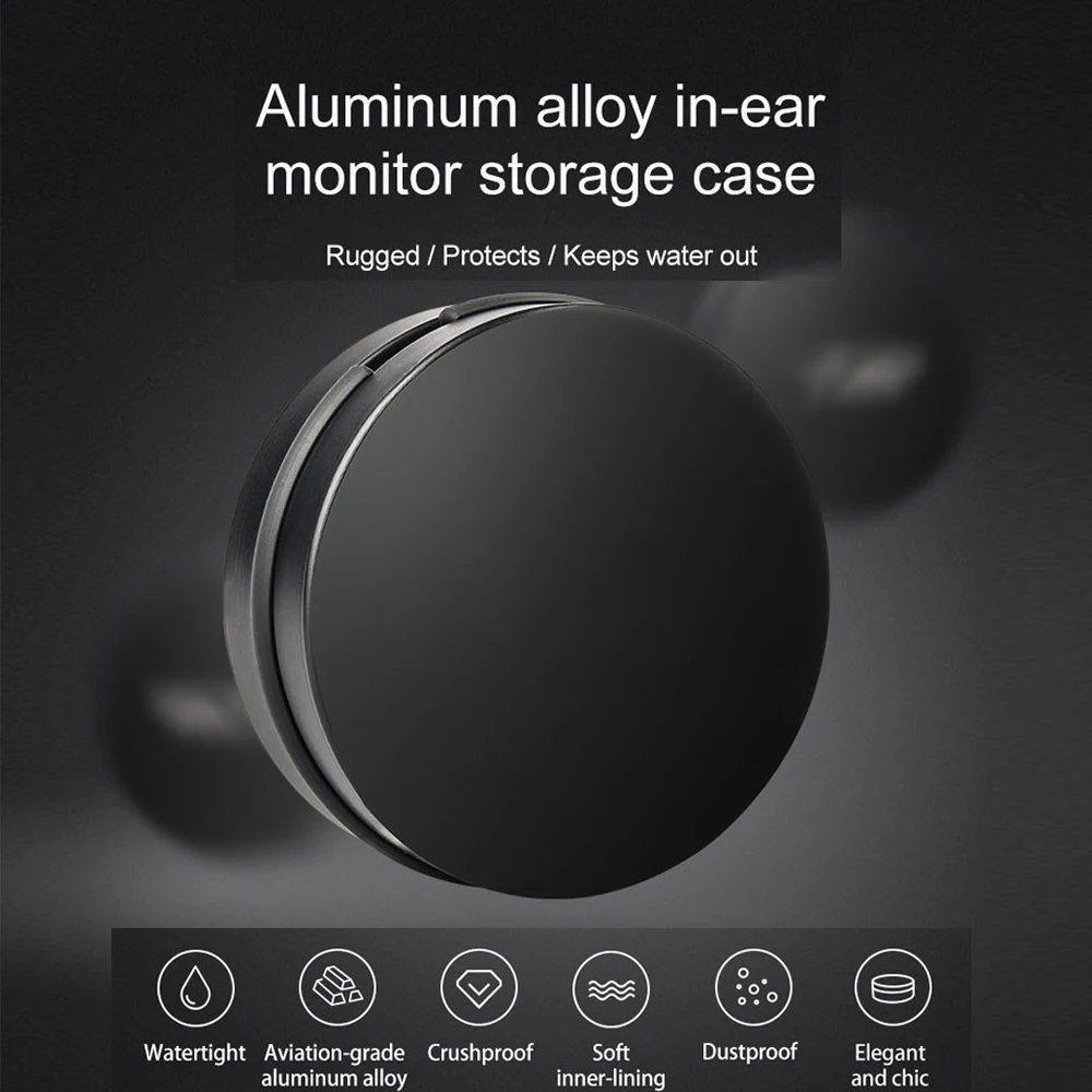 Kopfhörer Box Bluetooth-kompatibel Kopfhörer Lagerung Tasche Tragbare Wired Headset Fall für KZ EDX Pro ZSN AS16 TRN MT1 QKZ – Detail 5