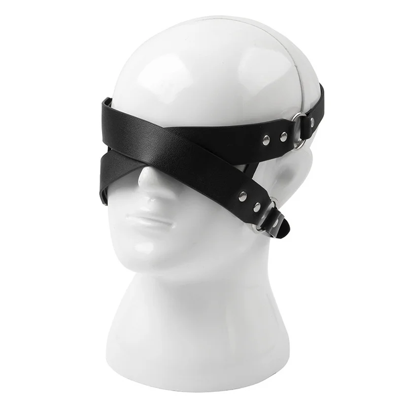 Role Play Punk Simple Personality Cross Fun Blindfold Party Masquerade Men Women Game Decorative Cosplay Blindfold Fashion Mask