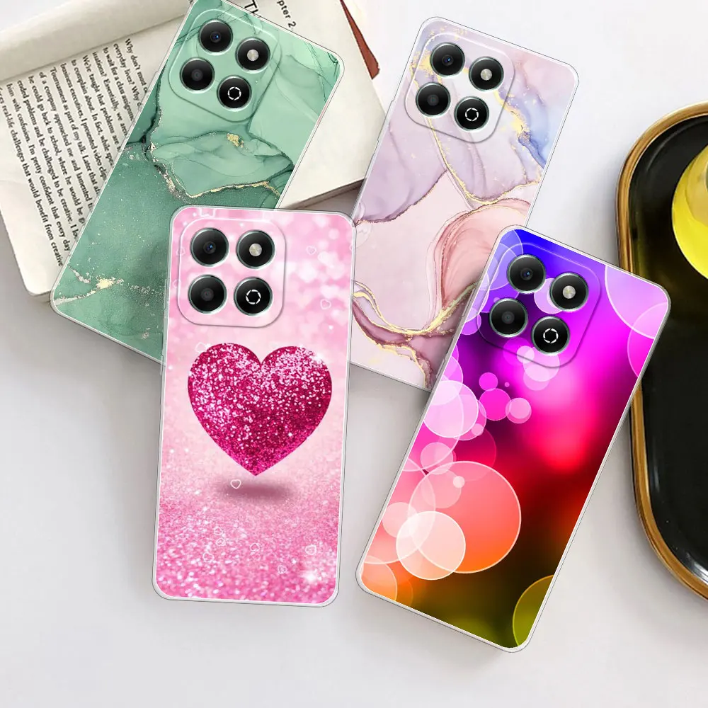 For ZTE Blade A35 Case Back Cover for ZTE Blade A55 Fashion Shockproof Clear Soft Silicone Phone Case For ZTE A35 A55 Coque image 2