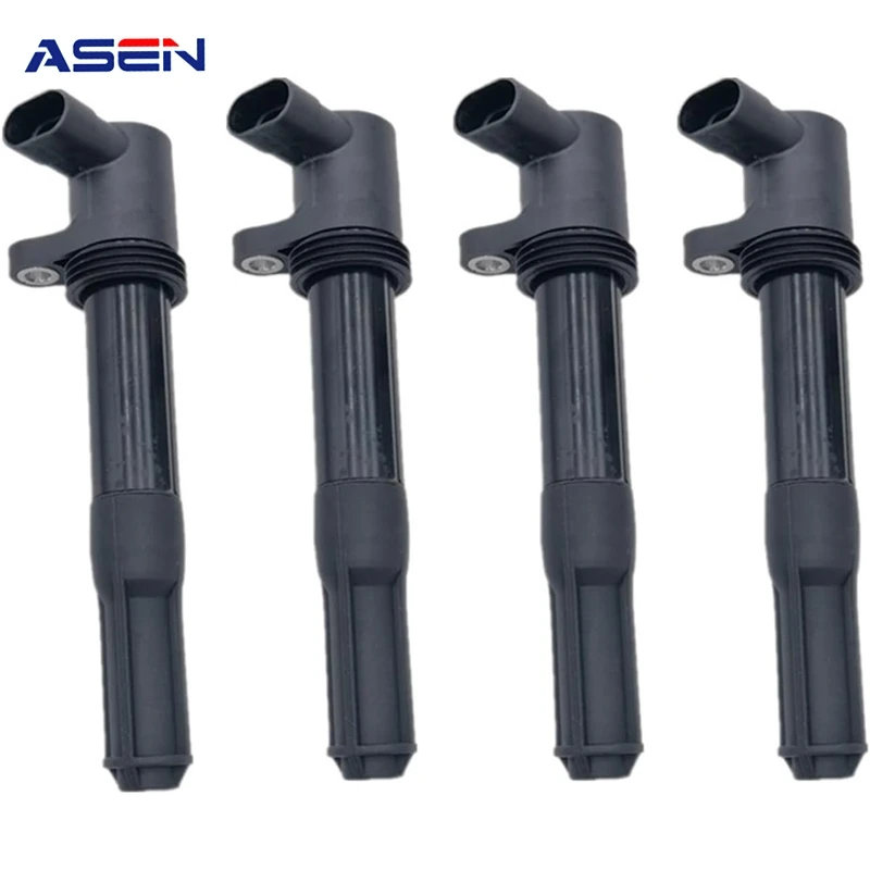 

4Pcs 46777288 55246099 Ignition Coils For FIAT 500 GRANDE PUNTO BRAVO DOBLO PANDA ALFA ROMEO MITO LANCIA YPSILON MUSA 504142675