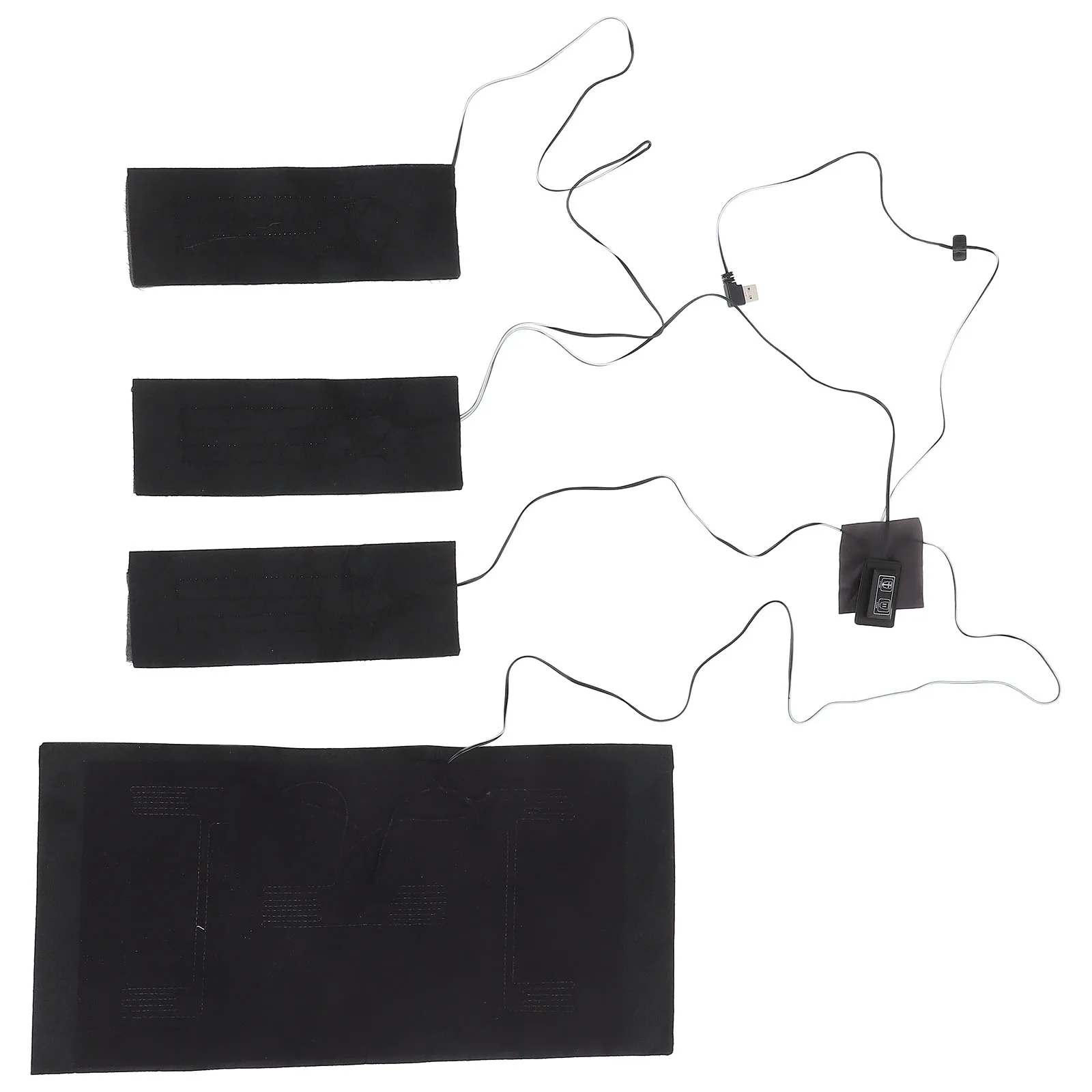 

Heating Vest Complex Fiber Pads Electric Clothes Heater USB Adjustable Temperature Household Device Practical Comfortable