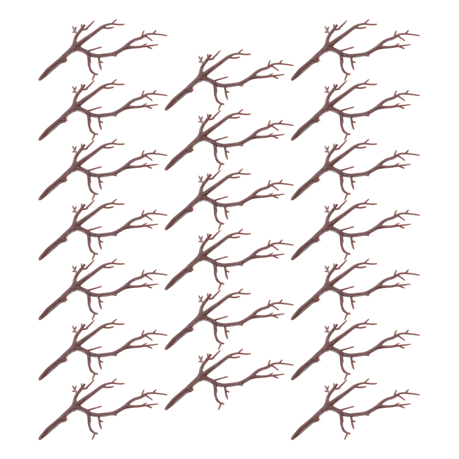 

12pcs Artificial Tree Branches 15x20CM PVC Material DIY Decor Accessories Home Wedding Craft Fake Plant Twigs