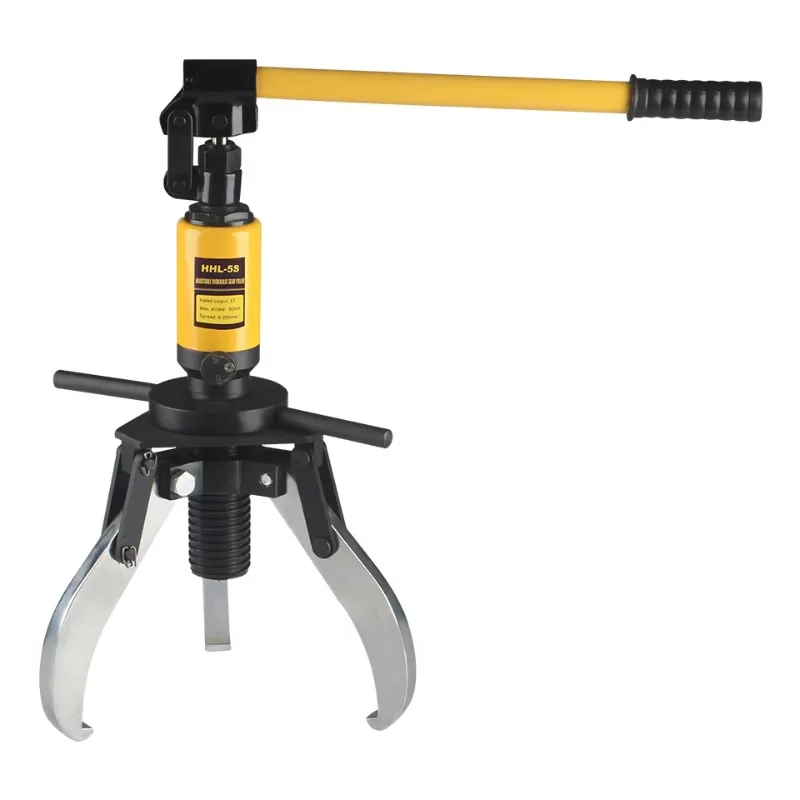 Industrial HHL5 Adjustable Locking Manual Hydraulic Puller With 2 3 Jaw Tool For Bearing Pulley Flywheel Removal Safety Tool