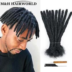 Dreadlocks-extensiones de cabello sintético brasileño para hombre, Afro Kinky Straight Dreads Locs, ganchillo trenzado, venta al por mayor