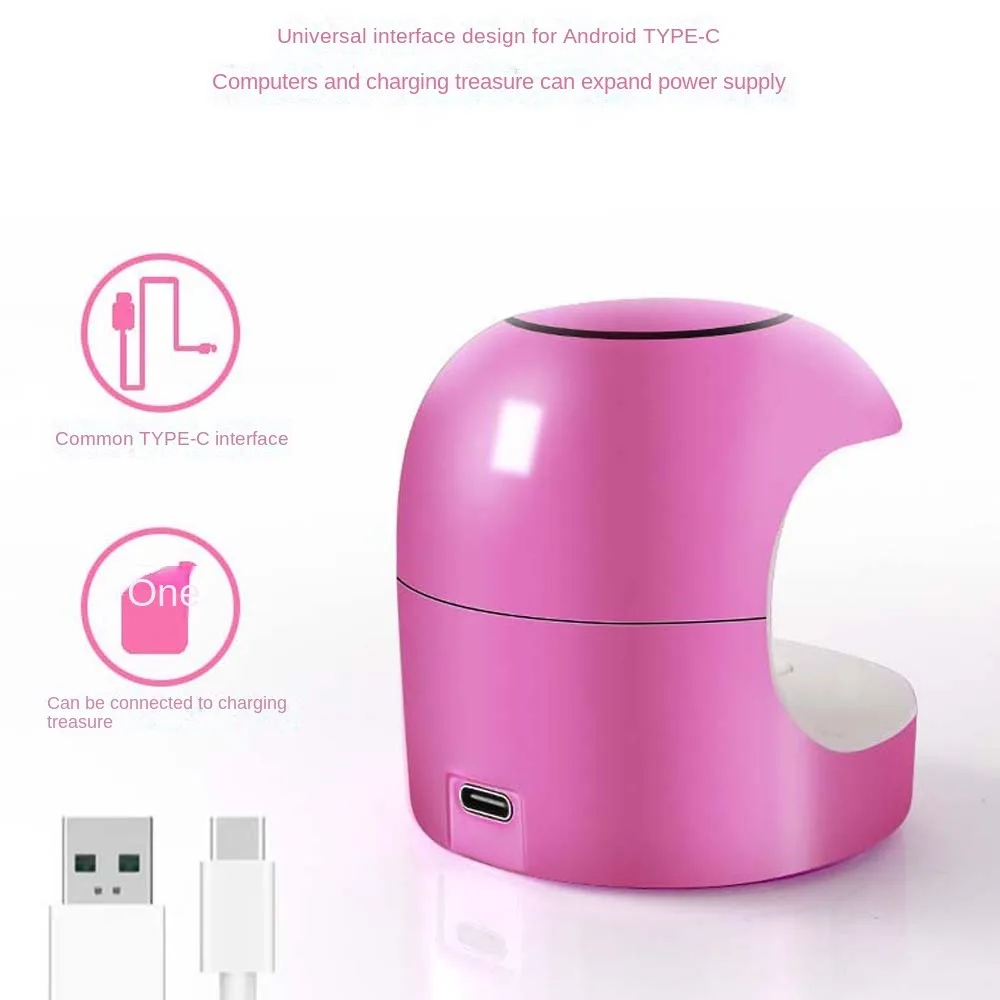 Nail Phototherapy Nail Drying Lamp, Cura rápida a seco, LED UV, Gel Polish Curado, Mini secadores de unhas, PP Manicure Tools