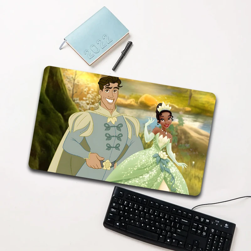 

Disney Tiana & Prince Mouse Pad Large Non-slip Waterproof Desk Mat for Computer Laptop