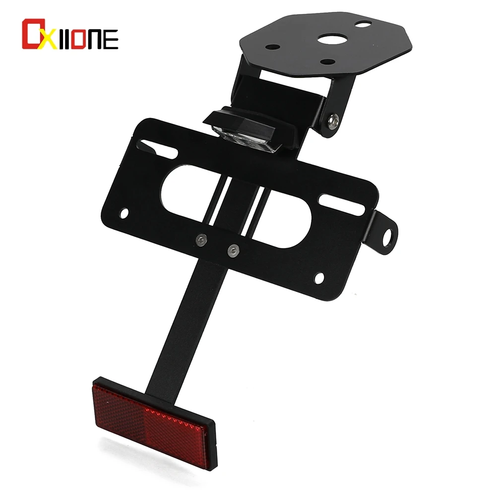 

Rear License Plate Holder Bracket With Light Tail Tidy Fender Eliminator FOR CFMOTO 450SR 450NK 300SR 250SR 2022 2023 2024 2025