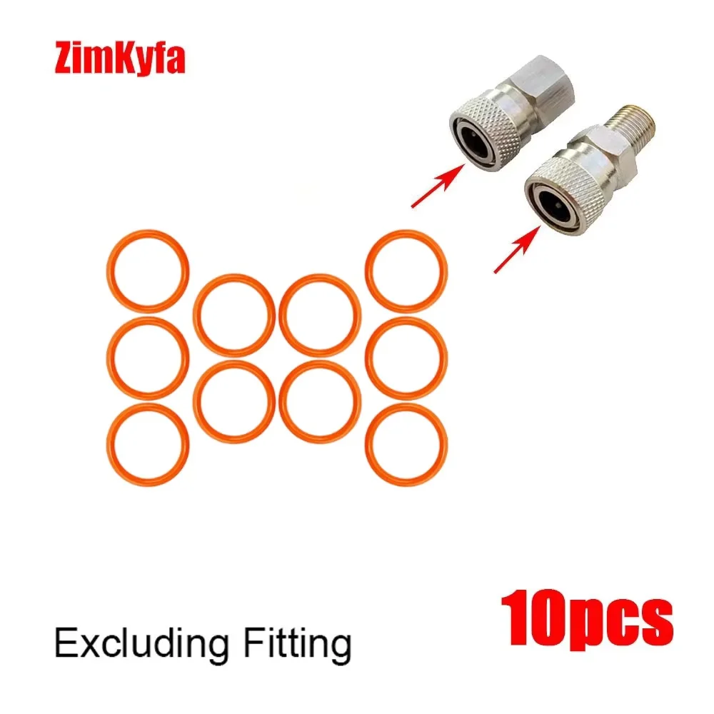 10PCS PU Polyurethane O-rings for Sodastream Soda Marker Quick Disconnect Release Socket Seals Sealing