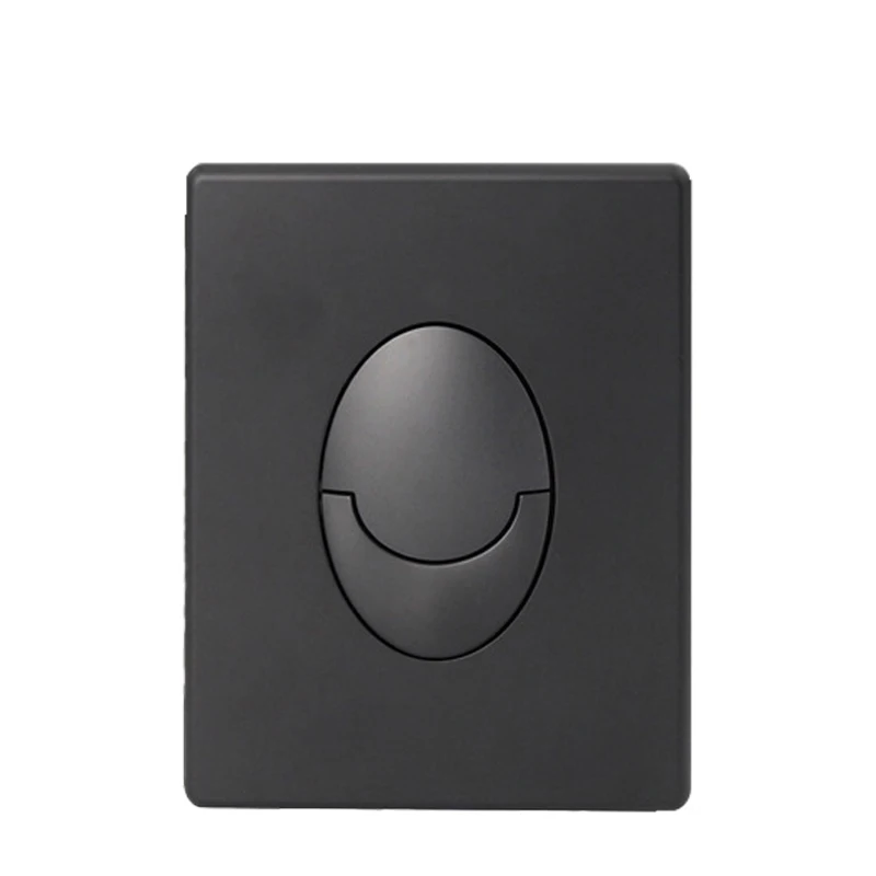 

Черная пластина с двойной кнопкой смыва, совместимая с аксессуарами для туалета Grohe SKATE AIR