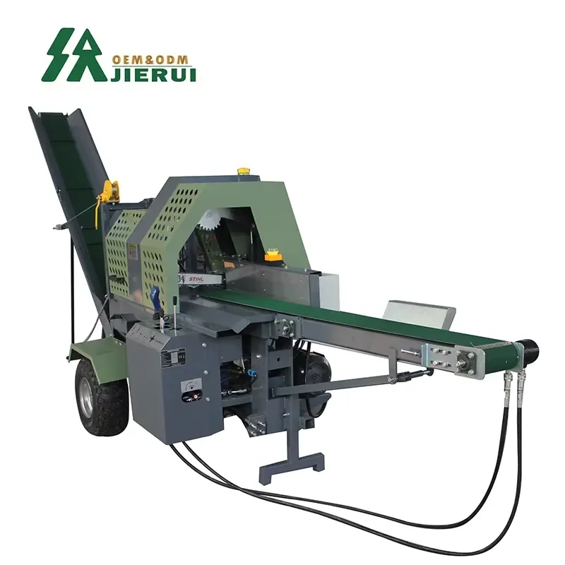

Automatic Electric Portable Firewood Processor Firewood Cutter and Splitter Log Processor for Wood Splitter Wood Cutting