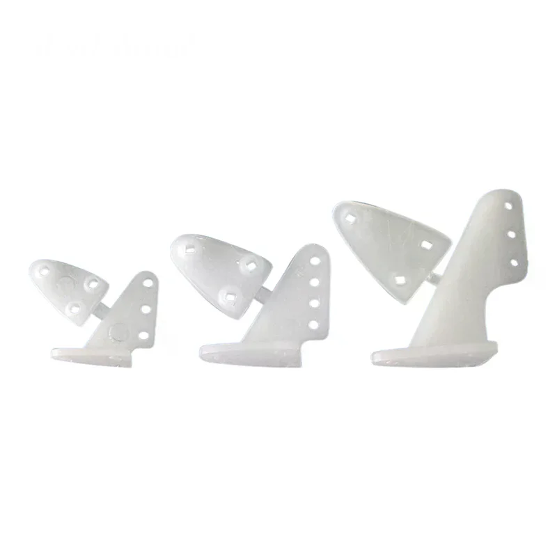 

10 шт., аксессуары для моделей электрических самолетов из пенопласта, нейлоновый рожок/рог на молнии без винтов, 3 отверстия/4 отверстия, детали радиоуправляемых самолетов