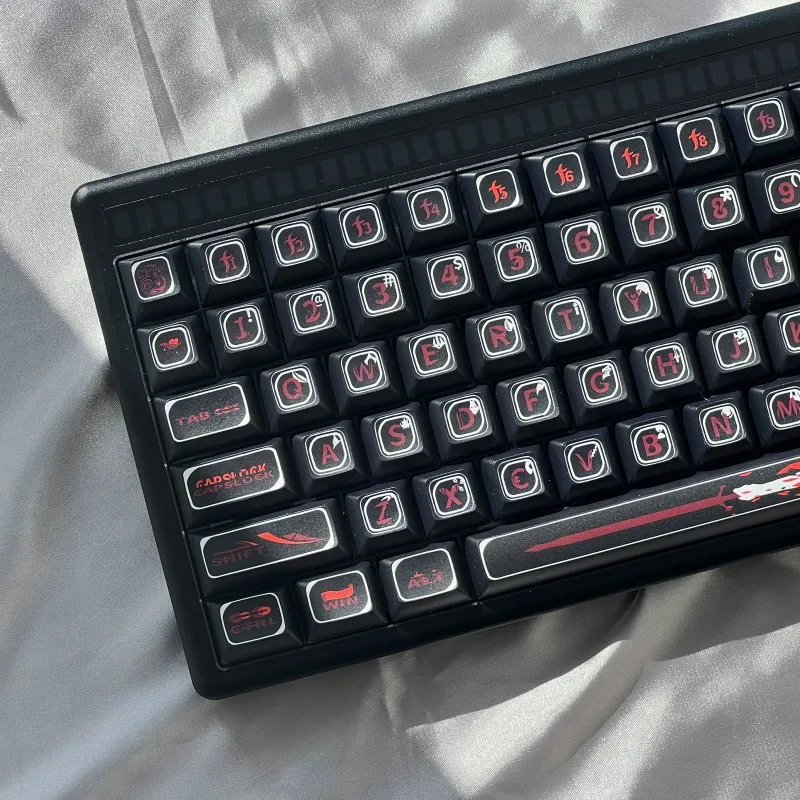 Original Theme Design Keycap KCA Highly Mechanical Keyboard PBT Five-Sided Sublimation Keys