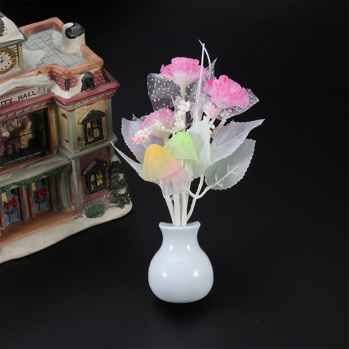 

Colorful Lights 7-color LED Light Brightness -in Bedroom Wall Hallway Nursery Small Size