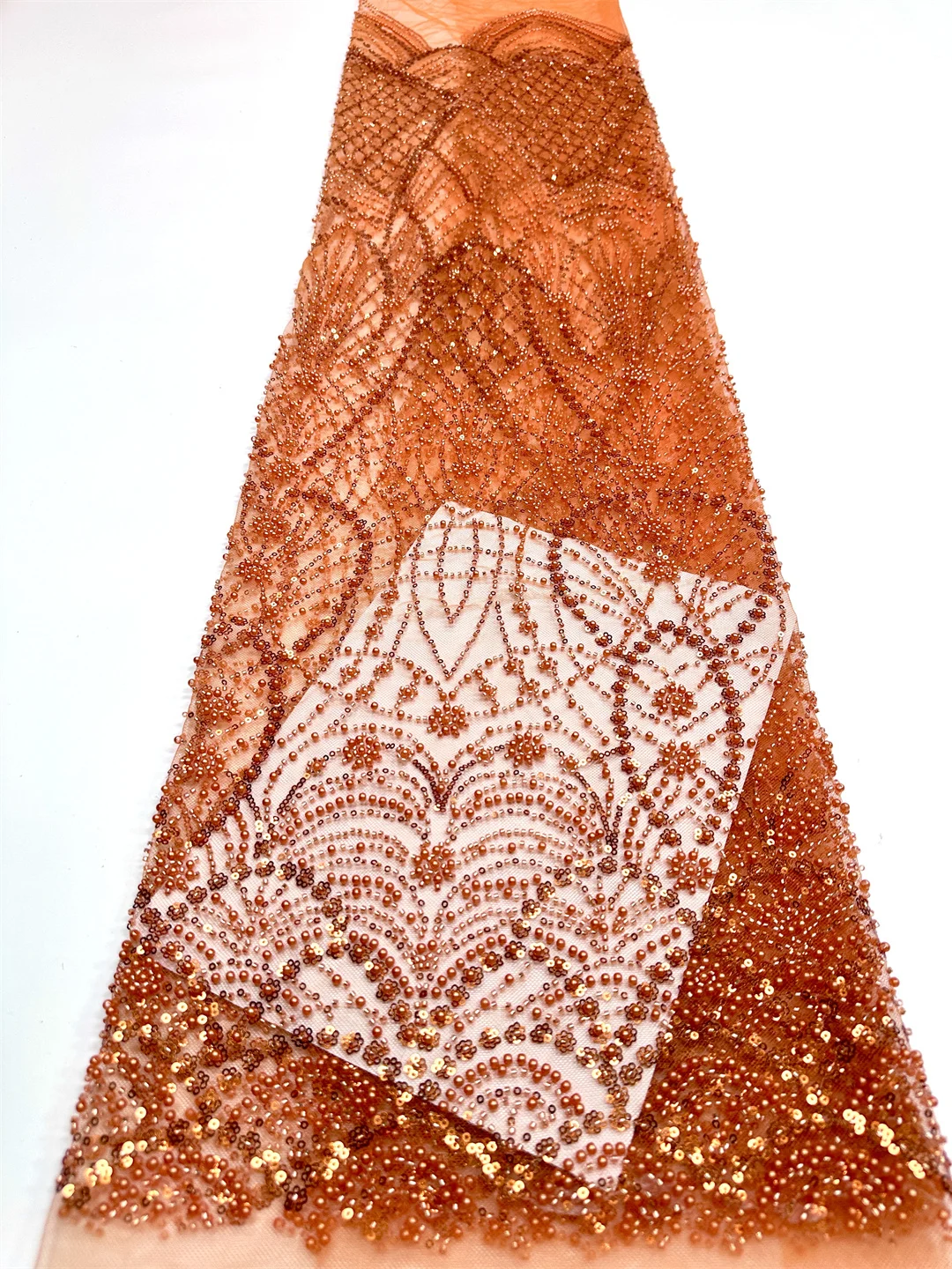 

Африканская новейшая нигерийская ткань 2025 года, Франция, горячая распродажа, тюлевая кружевная ткань с бусинами и блестками, элитный выпуск для невесты, свадебной вечеринки, шить платья