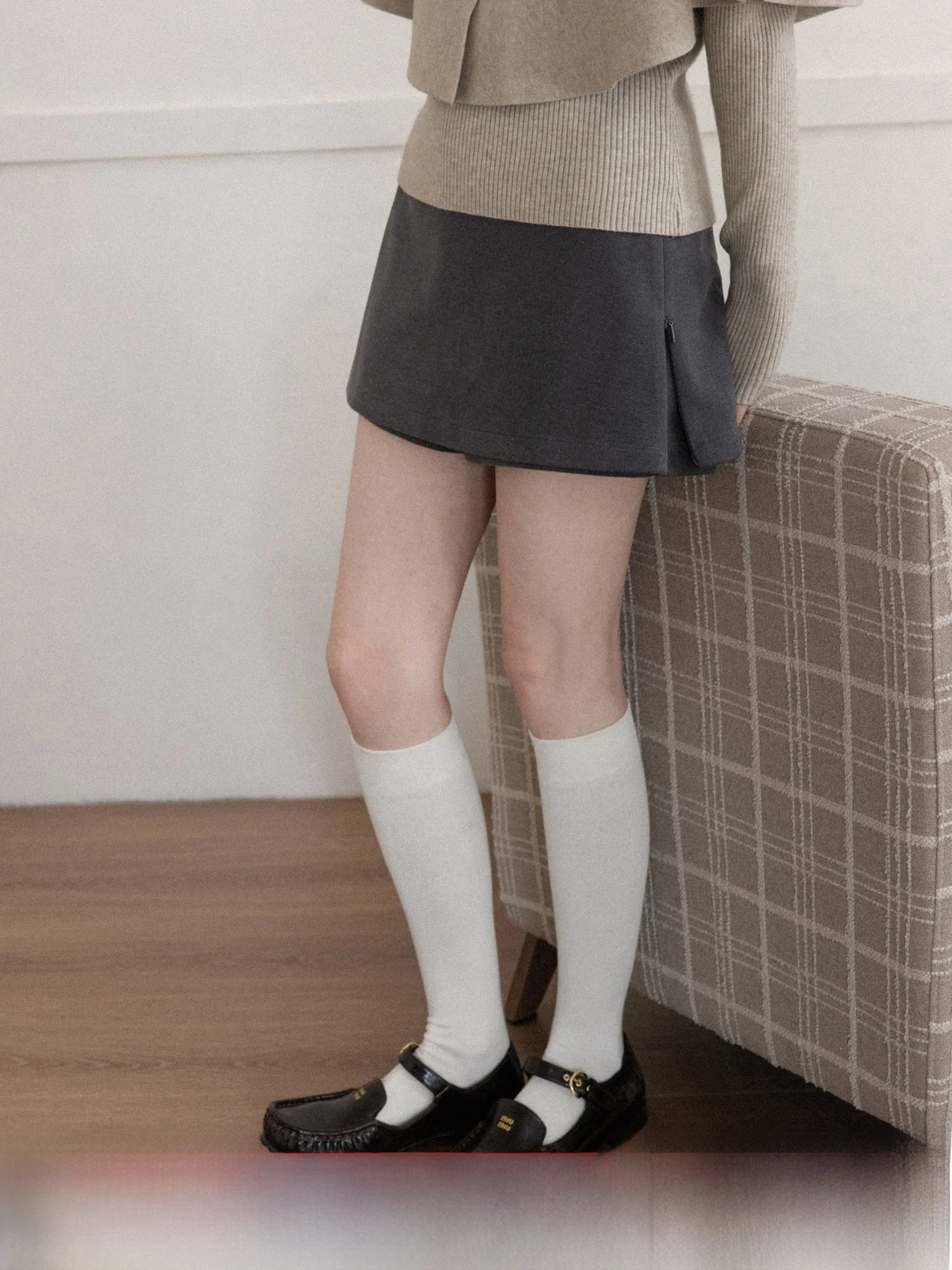 

Юбка-карандаш с высокой талией, женская, повседневная, удобная, из полиэфирного волокна, зимняя, универсальная, облегающая