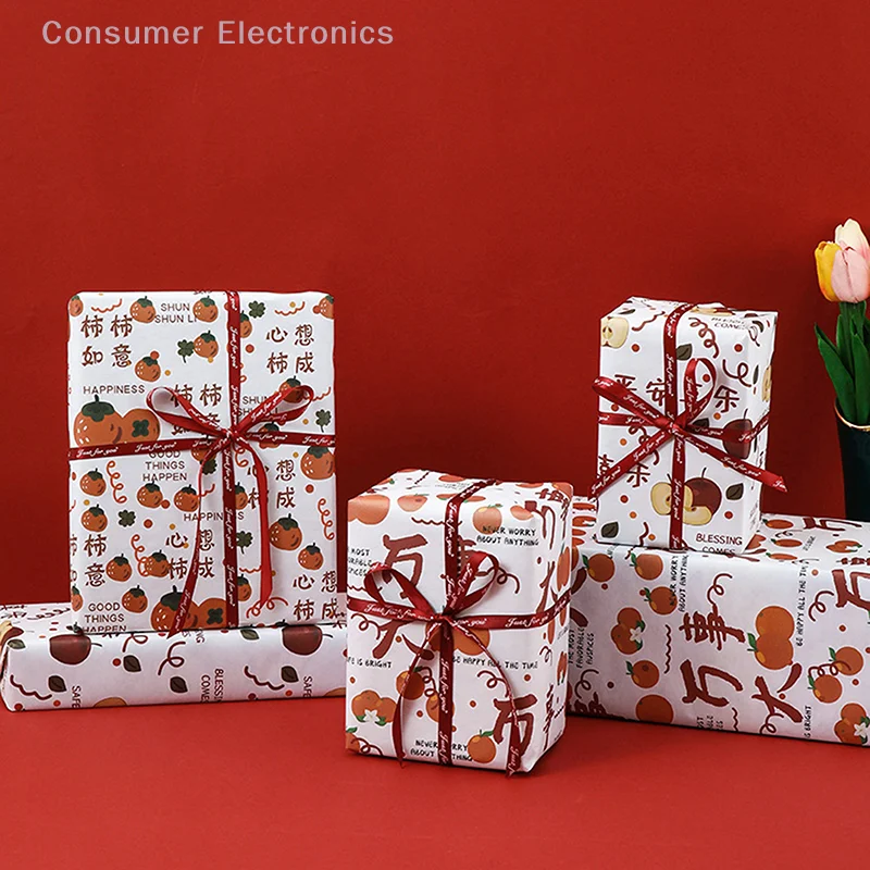 5sheets Tissue Papers Wrapping Creative DIY Craft Flowers Gift Box Packing Wedding Party Home Decoration Supplies 50cm*70cm