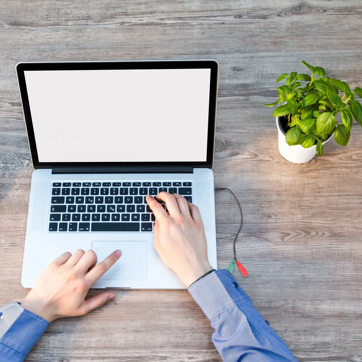 3Pcs Audio Splitter…