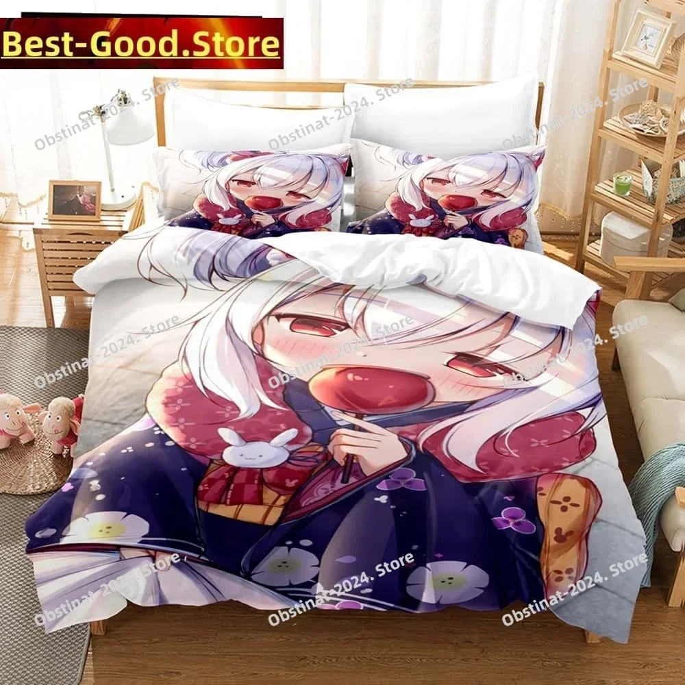 

3D Anime - Azur Lane Bedding Set Printed single Comforter Quilt Bed Cover Duvet Cover Pillow Case 3 Pieces Sets Kids Adult Size