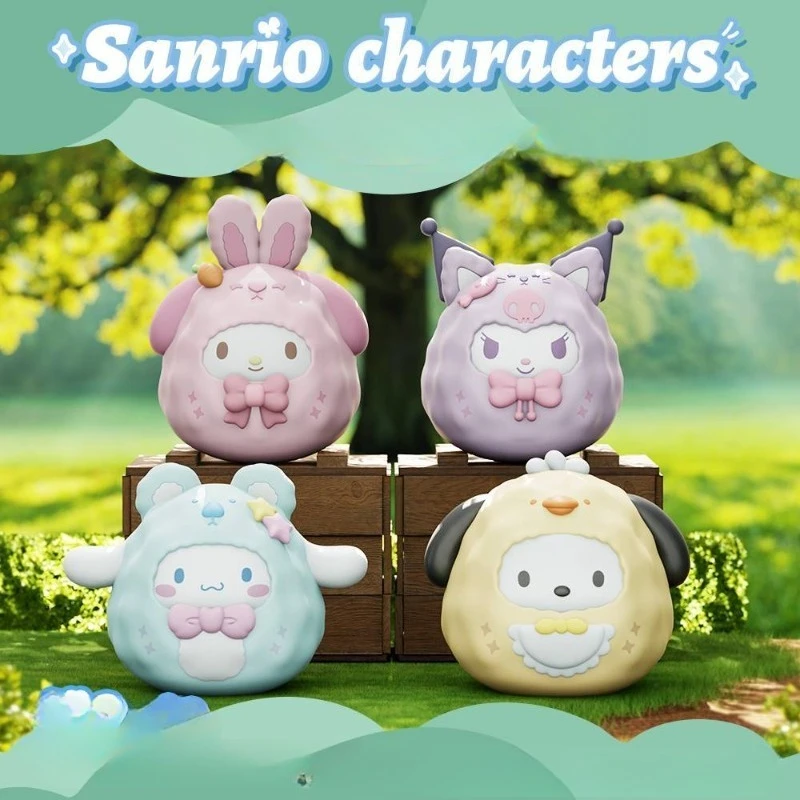 

Sanrio New Kuromi My Melody Cinnamoroll Pochacco Roly-poly Desktop Decorations Cute Creativity Fashion Trend Sense of Luxury