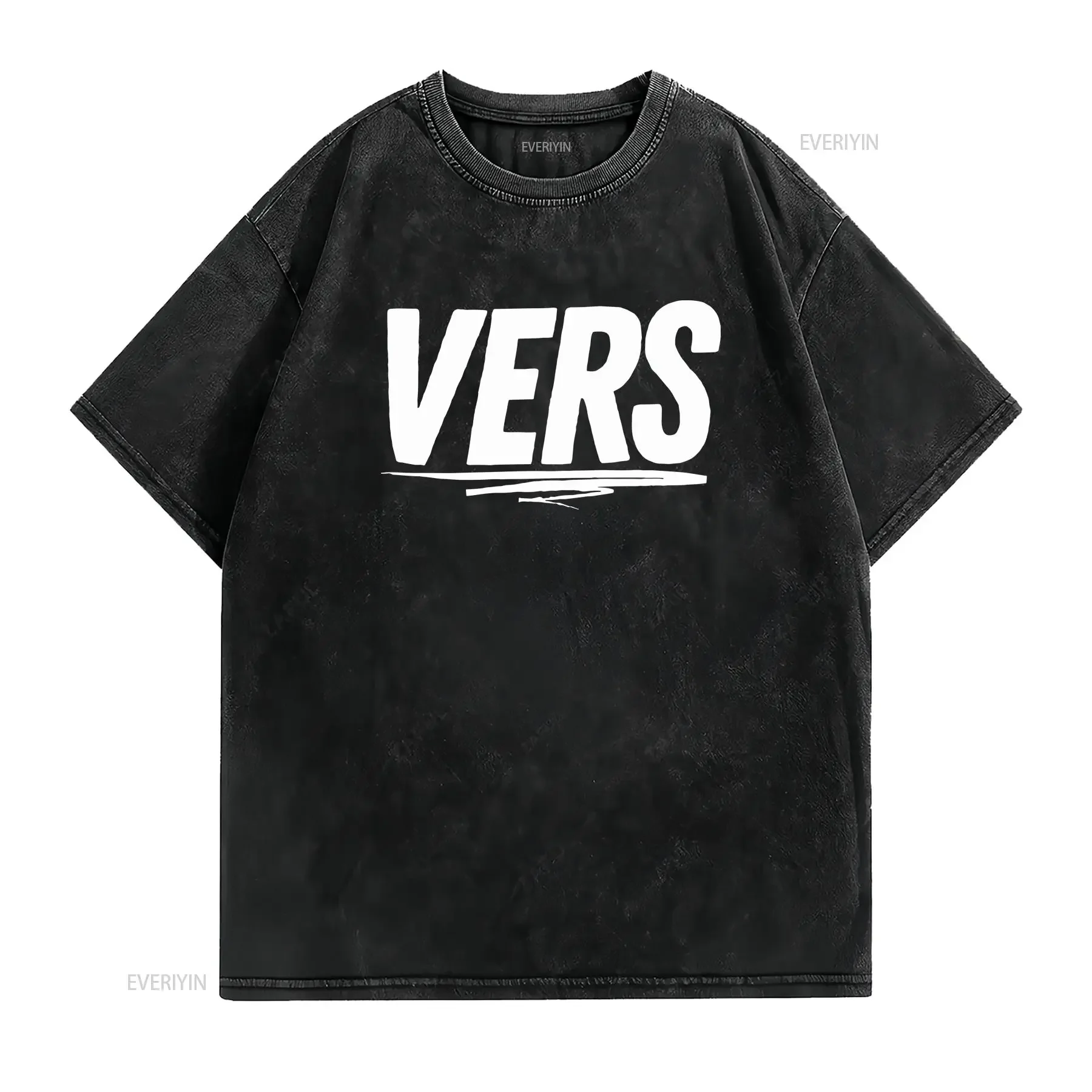 VERS T Shirt Gay Position Versatile Adult Novelty Boyfriend Top vintage Washed designer clothes streetwear fashion Unisex Soft