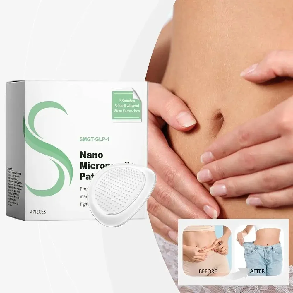 Nano microneedle skin care patch ultra-thin unisex body patch, suitable for the abdomen, thighs, and arms