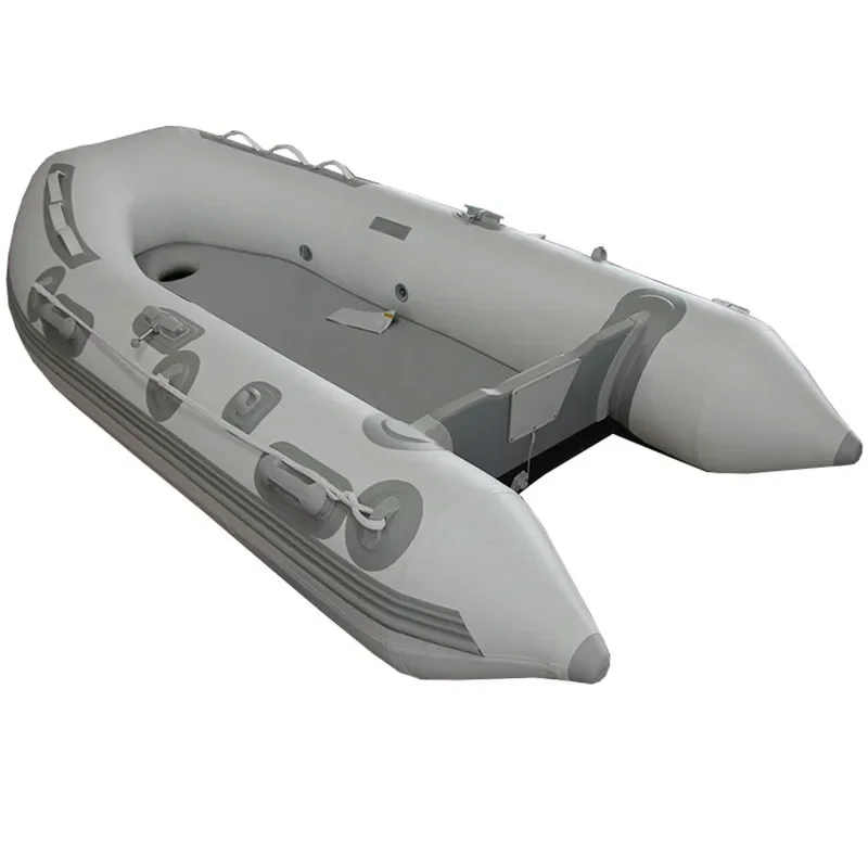Inflatable Boat Of 2023 China PVC Cheap Plastic Inflatable Boat For Sale With 4 Air Chamber