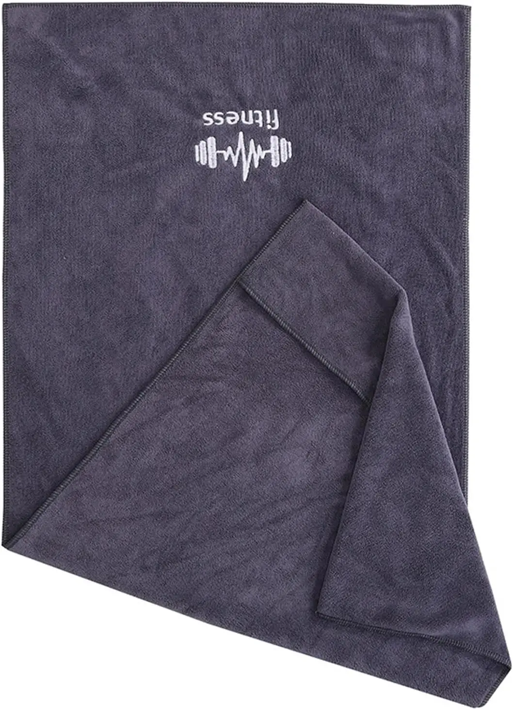 Microfiber Fitness Towel, Gym Towel Quick Drying and Absorbent Sports Towels for Travel Sports Yoga Sauna Fitness 95 x 40 cm