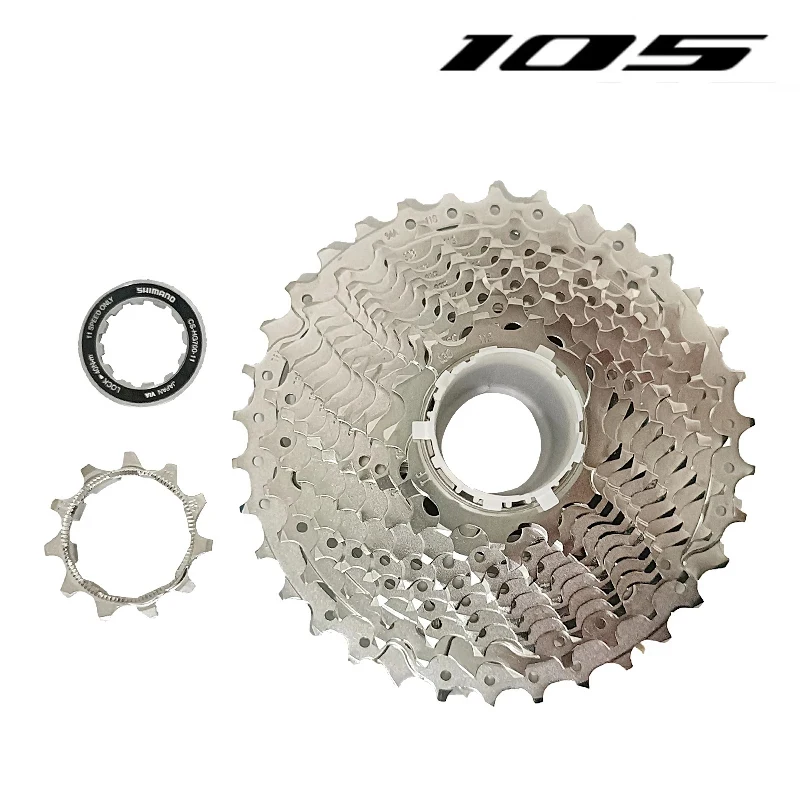 Shimano 105 HG700-11 Road Bike Cassette 11 Speed 11-34T Sprocket HG700 Freewheel 11S Bicycle 11V K7 HG EV for R7000 R8000