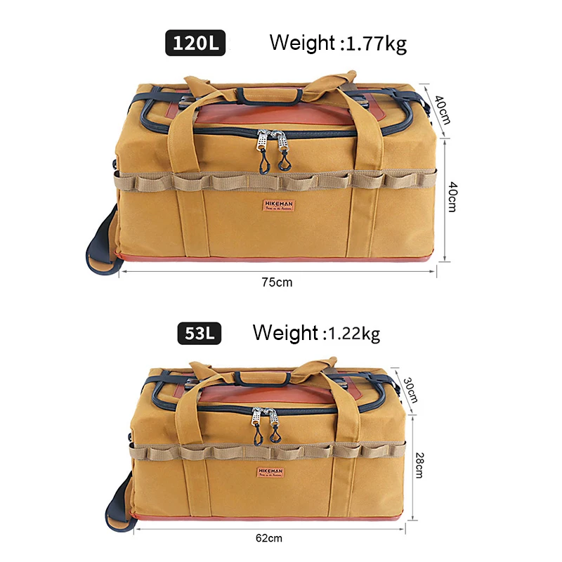 Imagem -06 - Grande Camping Storage Bolsa Outdoor Super Capacidade Mochila Shoulder Bolsa Tent Canopy Equipamento de Acampamento Fogão Piquenique Bolsa 120l