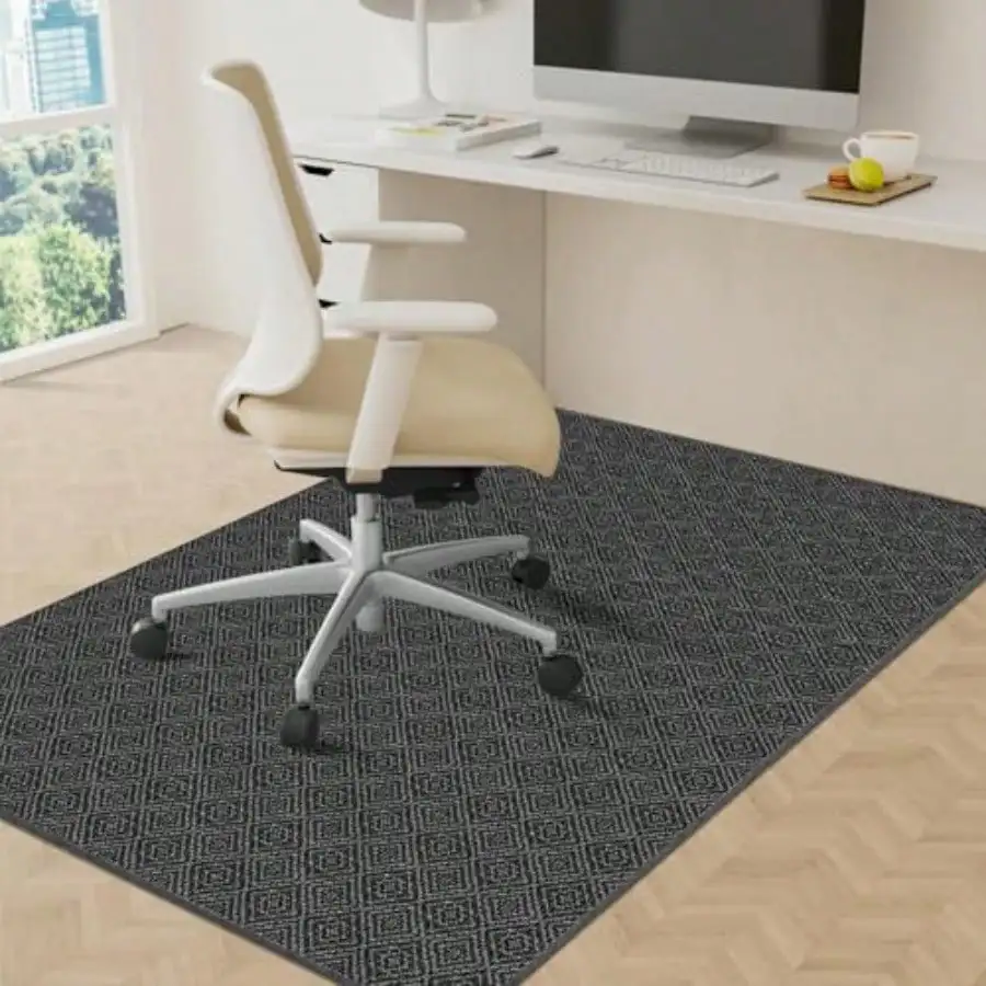 

Office Chair Mat 36x48in Heavy Duty Hardwood/Tile Floor Protector Floor Mat Computer Desk Mat for Rolling Chairs Work Study O