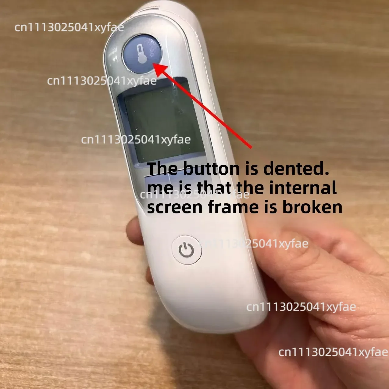 1Pcs for Braun Ear Thermometer Button Holder/ Holder Frame Accessories 6500 6020  6520 6030