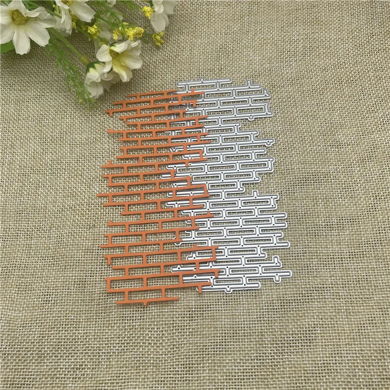 Grid background Metal cutting dies  mold Round hole label tag Scrapbook paper craft knife mould blade punch stencils dies