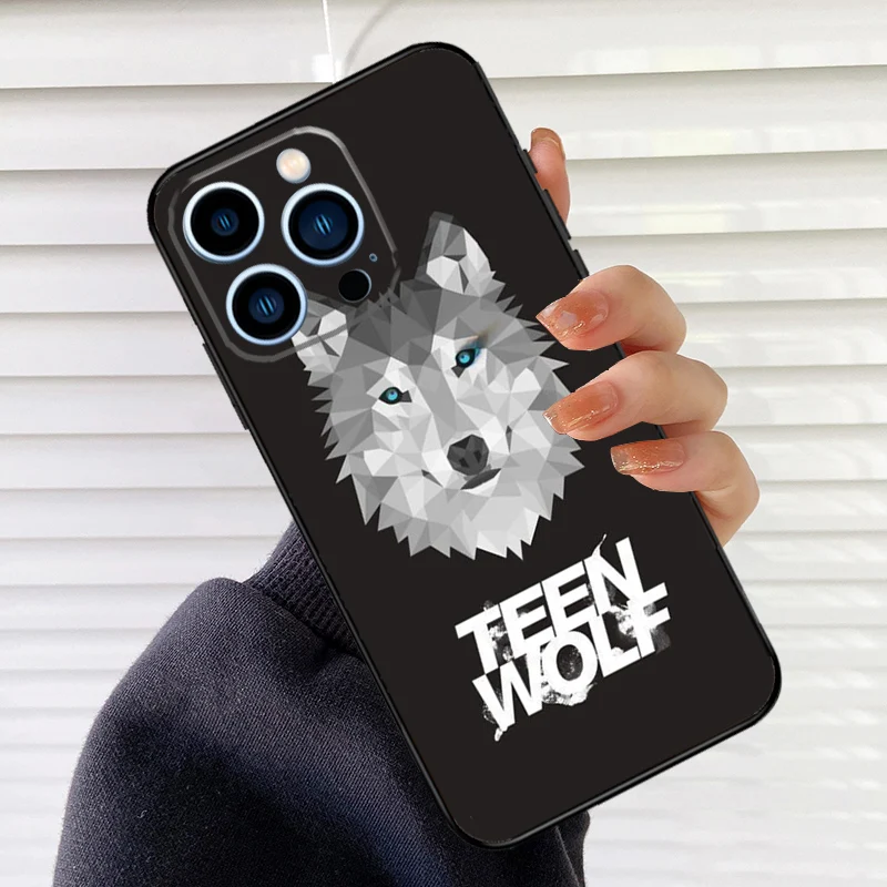 حافظة هاتف Teen Wolf Stilinski 24 McCALL 11 لهاتف آيفون 17 16 15 14 13 12 11 Pro Max mini 15 16 Plus 16e 17 غطاء هوائي Fundas #3