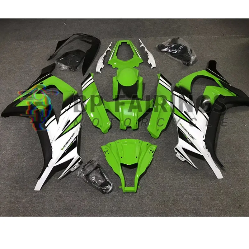 Fairings Kit Fit For KAWASAKI ZX-10R 2011-2015 ZX10R 2011 2012 2013 2014 2015 11 12 13 14 15 New ABS Bodywork Set Green White