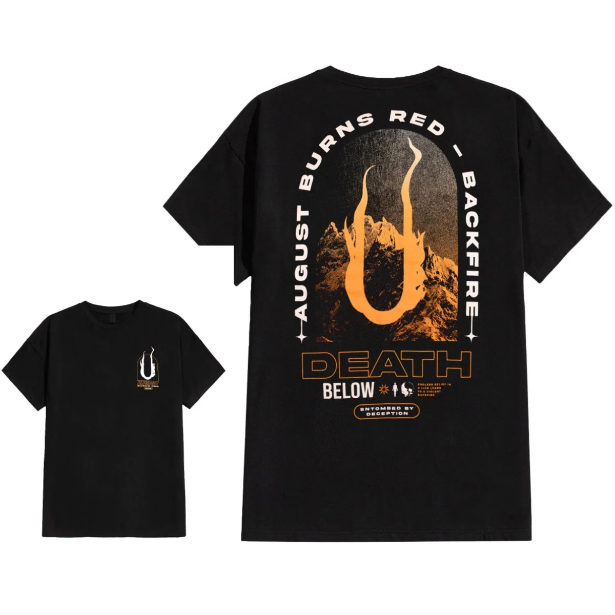 2026 August Burns Red Cotton Band Shirt Unisex Summer Short 