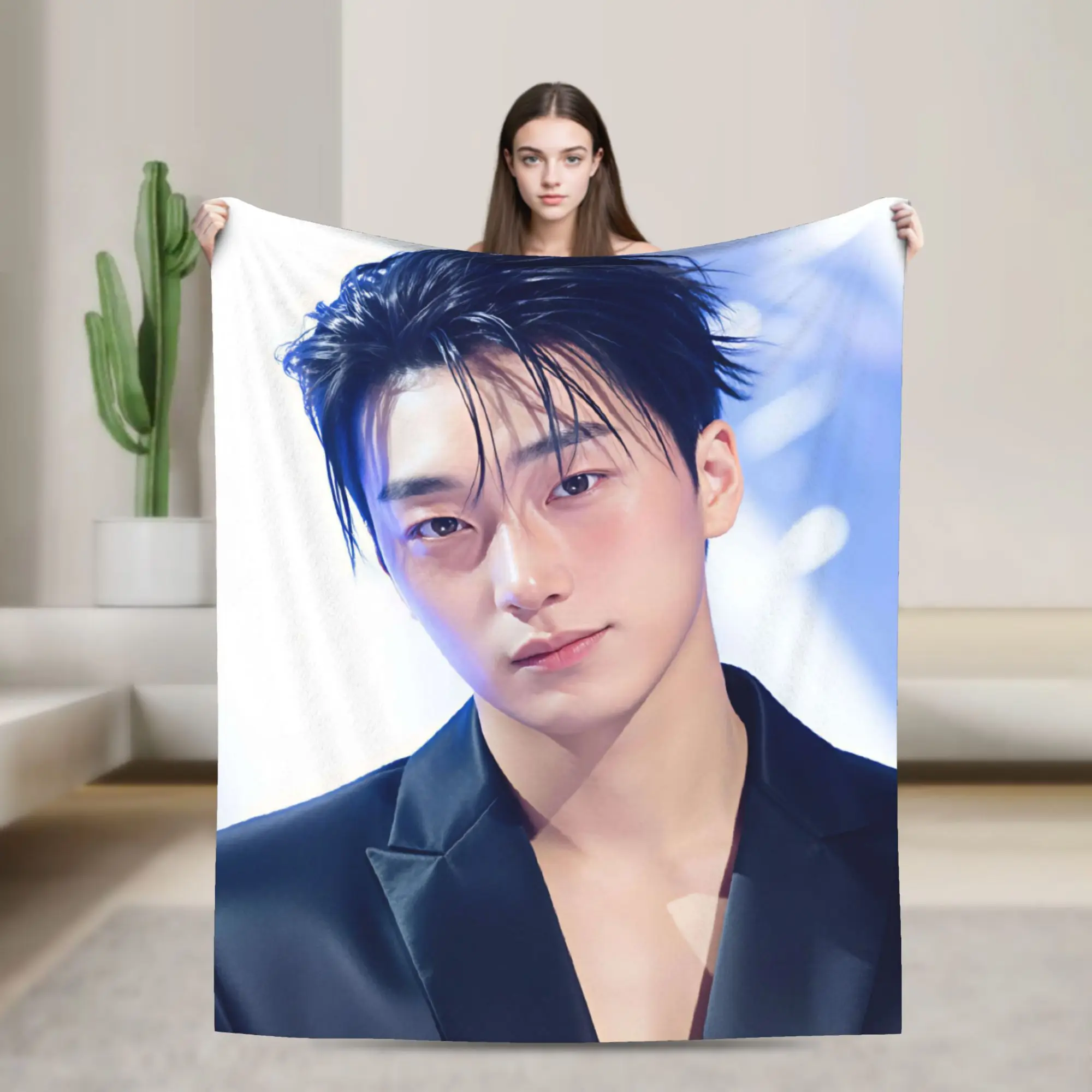 Choi San Singer Blankets Quality Soft  Bedding Throws Winter Girls Boys Couch Chair Comfortable Bedspread